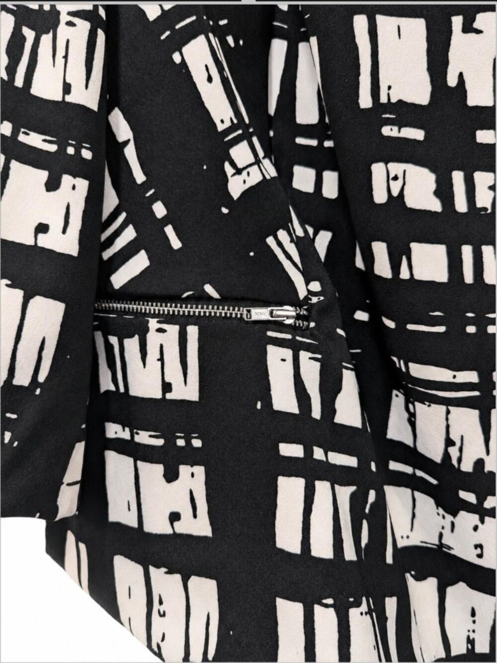 Cato Women's Black White Jacket - Picture 3 of 3